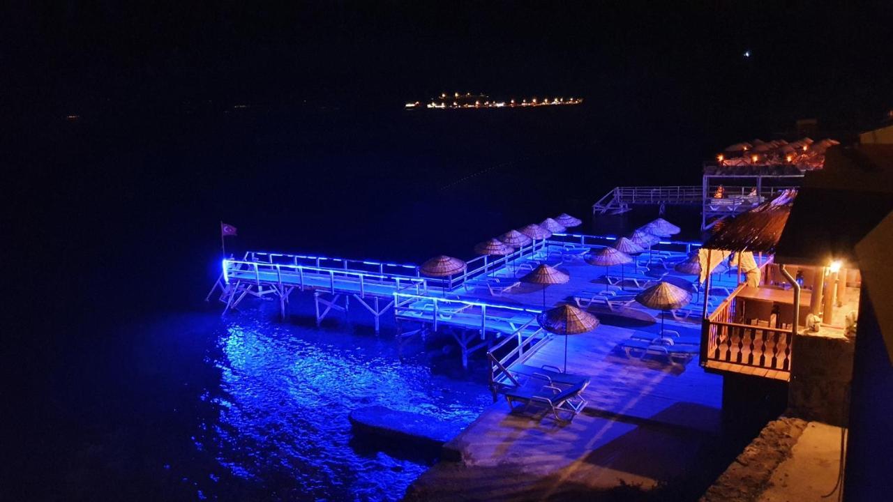 Assos Nazan Motel Restoran Beach Sokakagzi Zewnętrze zdjęcie