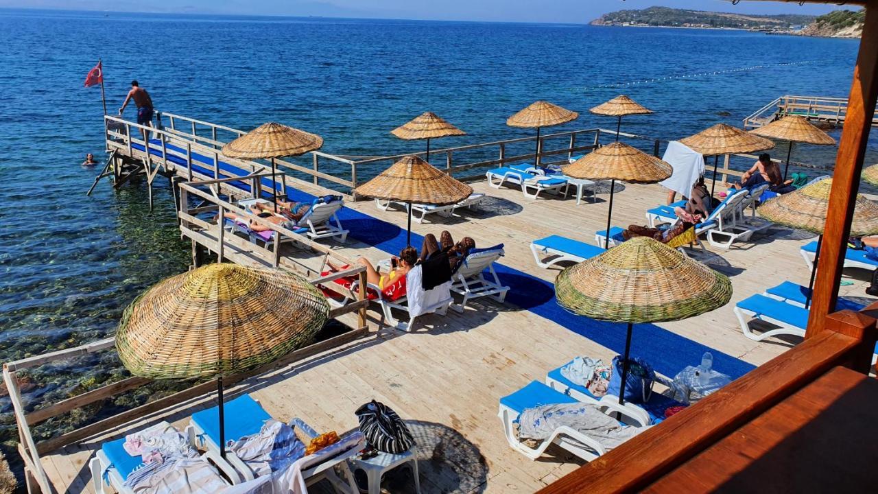 Assos Nazan Motel Restoran Beach Sokakagzi Zewnętrze zdjęcie