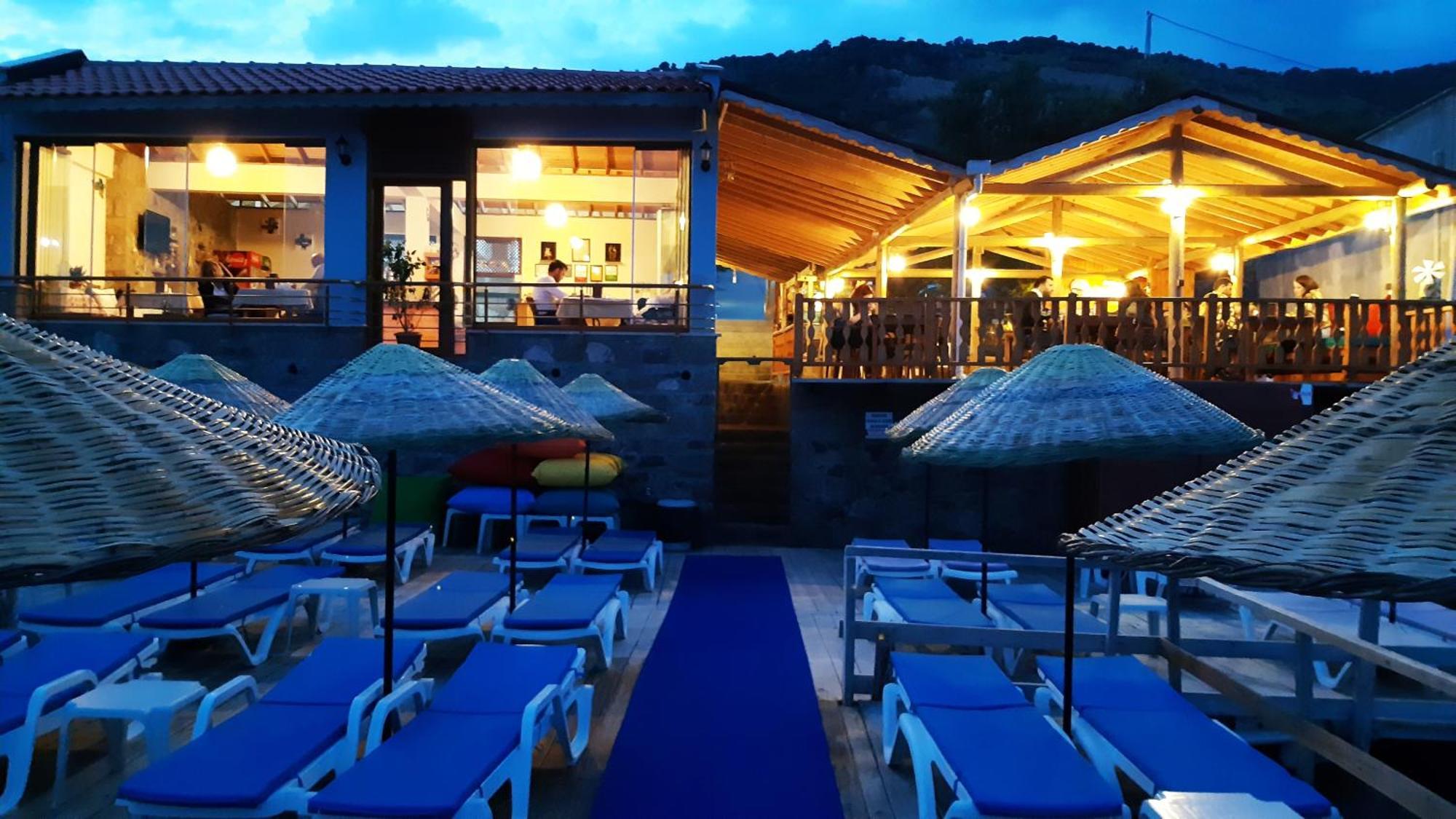 Assos Nazan Motel Restoran Beach Sokakagzi Zewnętrze zdjęcie