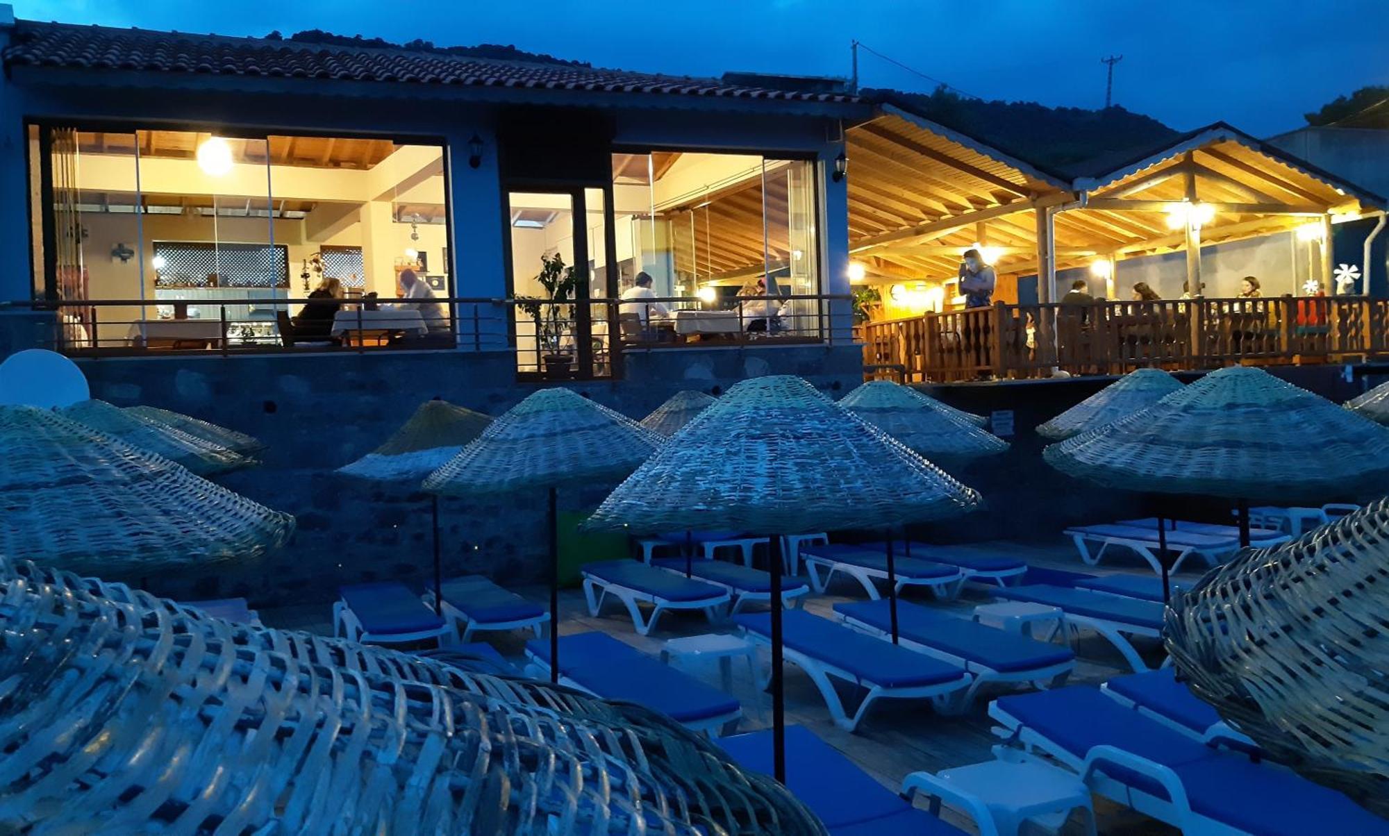 Assos Nazan Motel Restoran Beach Sokakagzi Zewnętrze zdjęcie