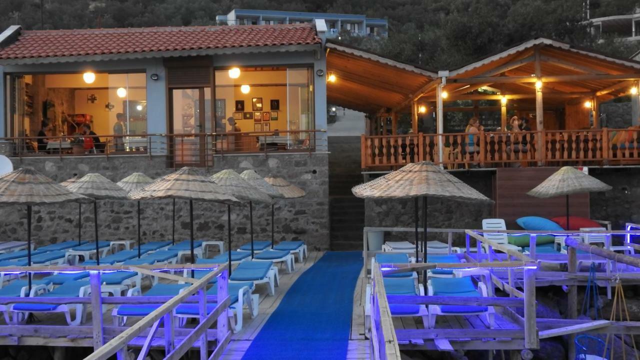 Assos Nazan Motel Restoran Beach Sokakagzi Zewnętrze zdjęcie